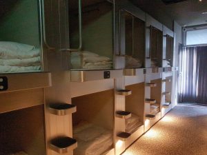 Capsule Hotel, Japan