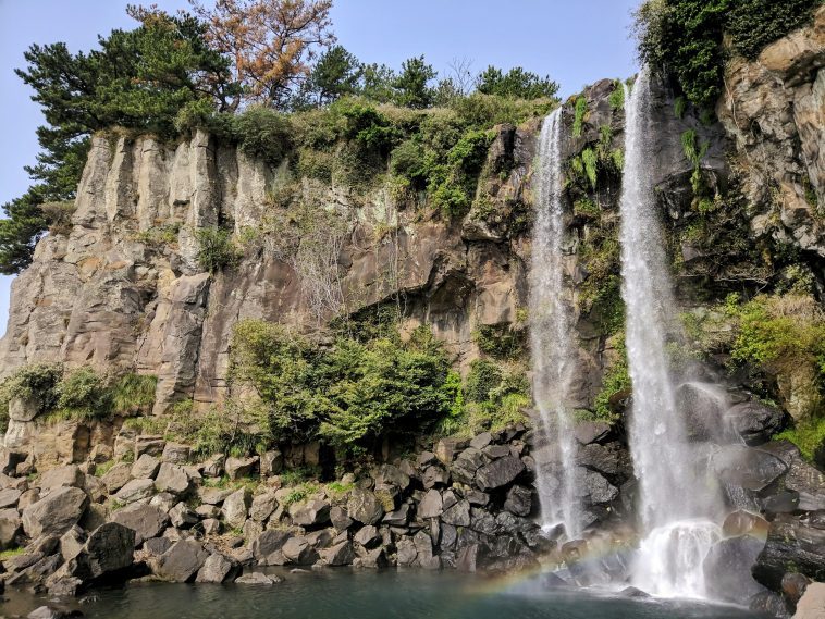 Jeongbang Waterfall