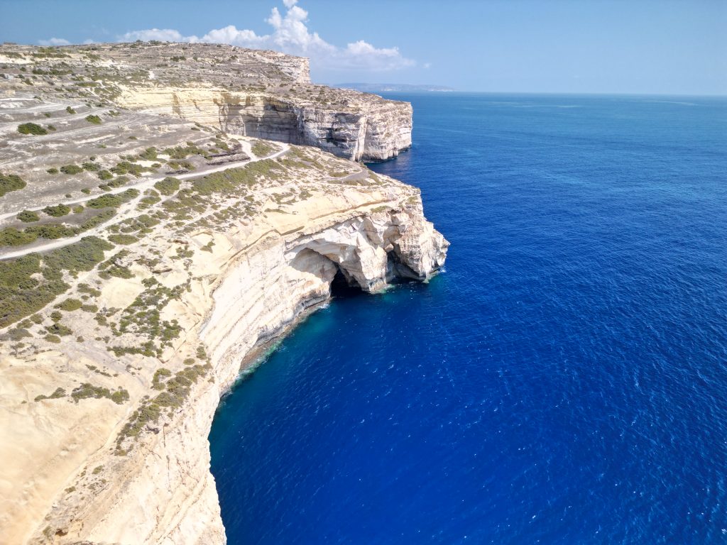 Xlendi Bay Coastline, Malta