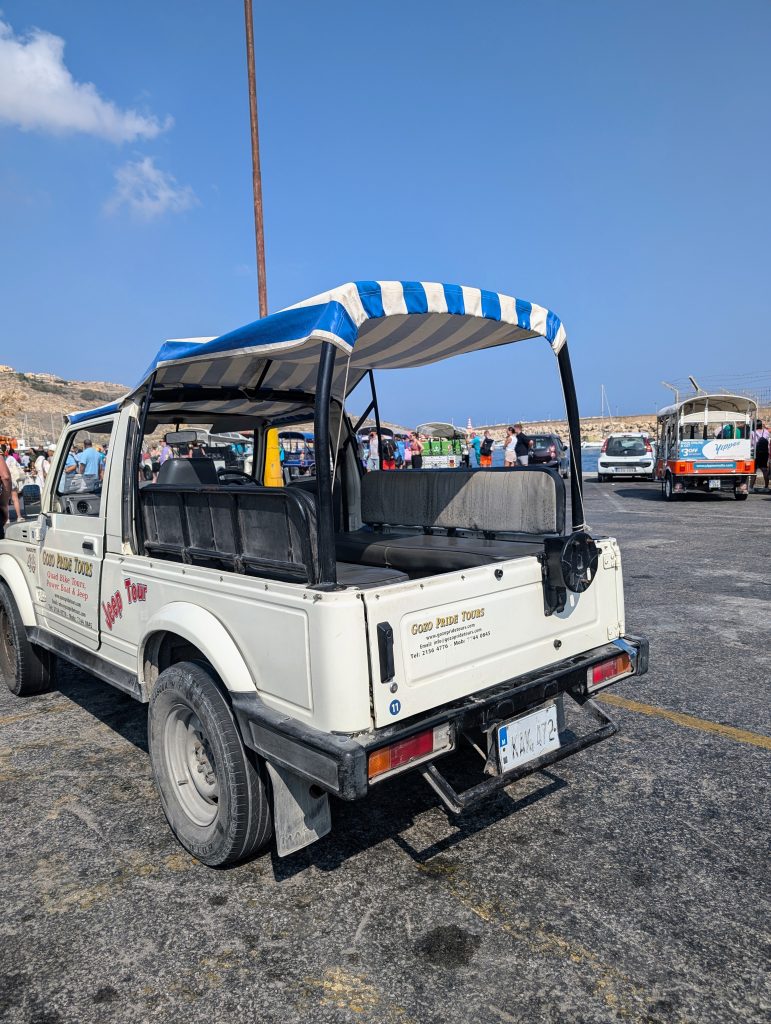 Jeep Tour in Gozo.