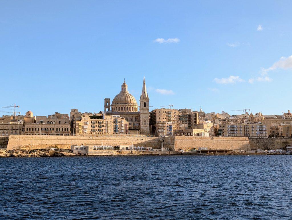 View of Valletta from Sliema
