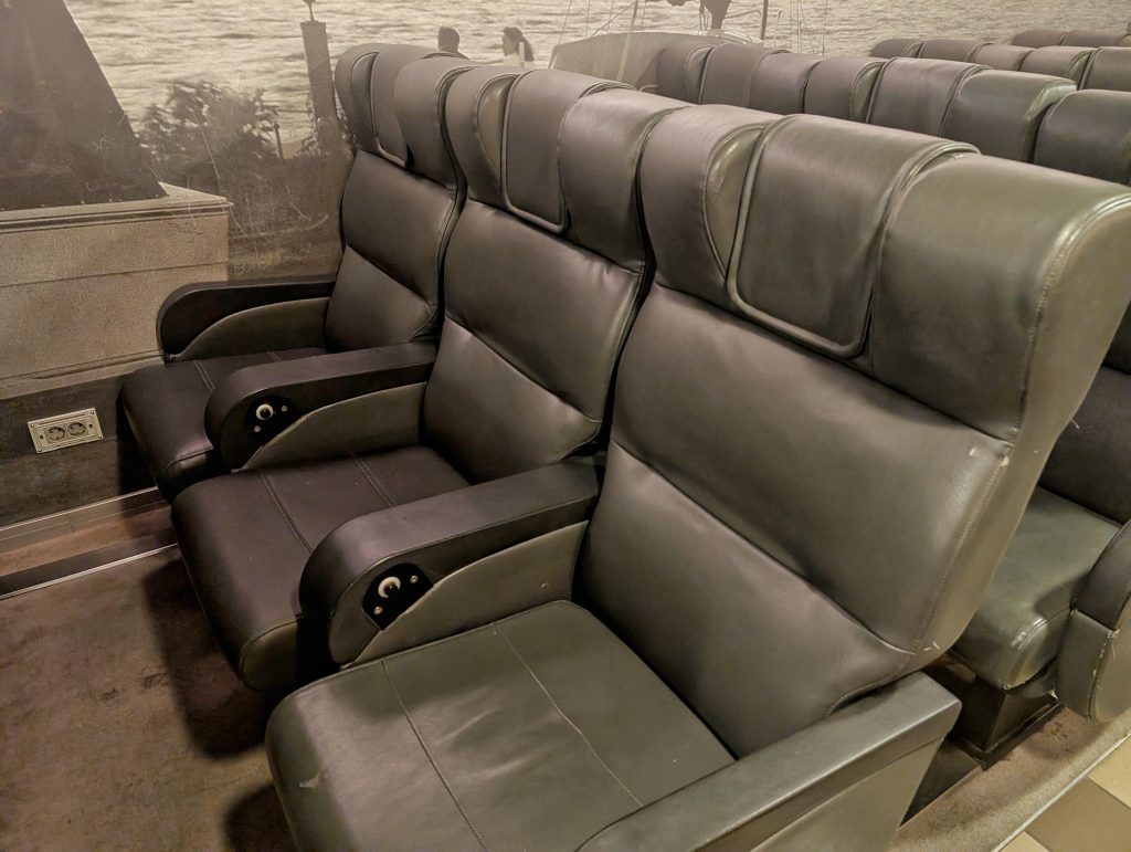 Airline Type Seat (Lounge 1-5) on the Blue Star Ferries