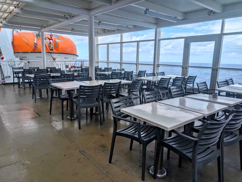 Blue Star Ferries Economy Seating