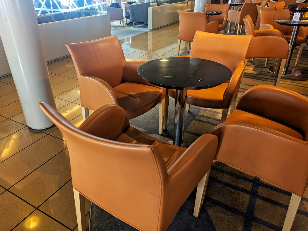 Blue Star Ferries Economy Seating Area