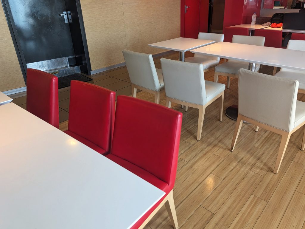 Blue Star Ferries Economy Seating Area