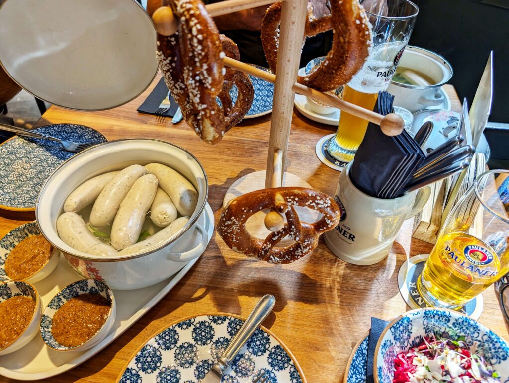 Weisswurst Breakfast where to eat and drink in Munich