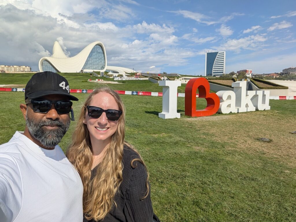 Visiting the Heydar Aliyev Center