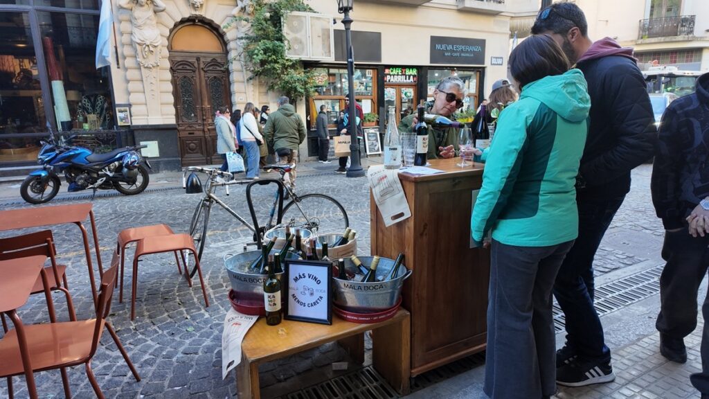 San Telmo Wine Glass Area