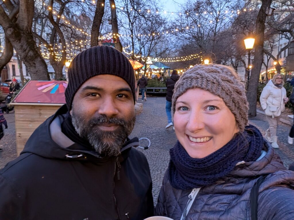 Hviezdoslav Square Christmas Market in Bratislava