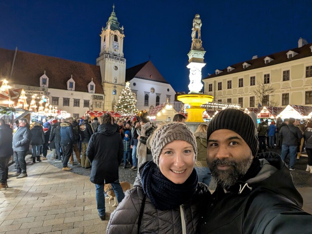 Main Square Christmas Market in Bratislava
